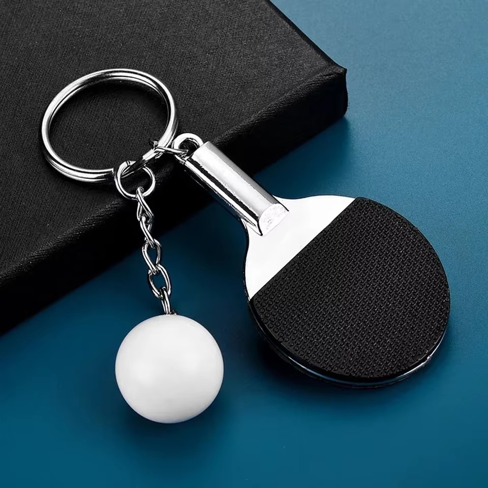Table Tennis Db - Creatieve Leuke Mini Tafeltennis Racket Sleutelhanger