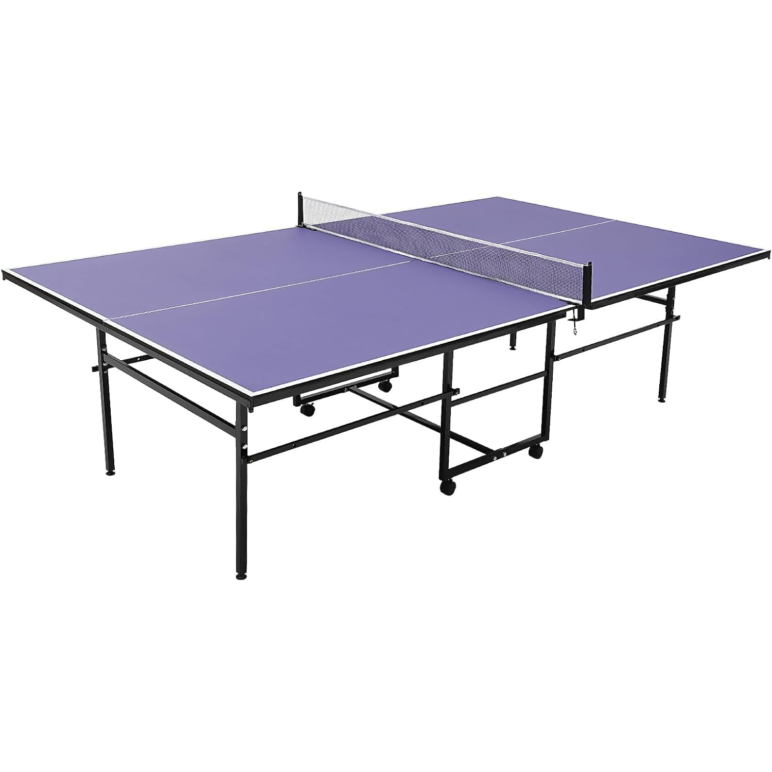 Table Tennis Tournament - 8 ft draagbare pingpongtafel, professioneel spel