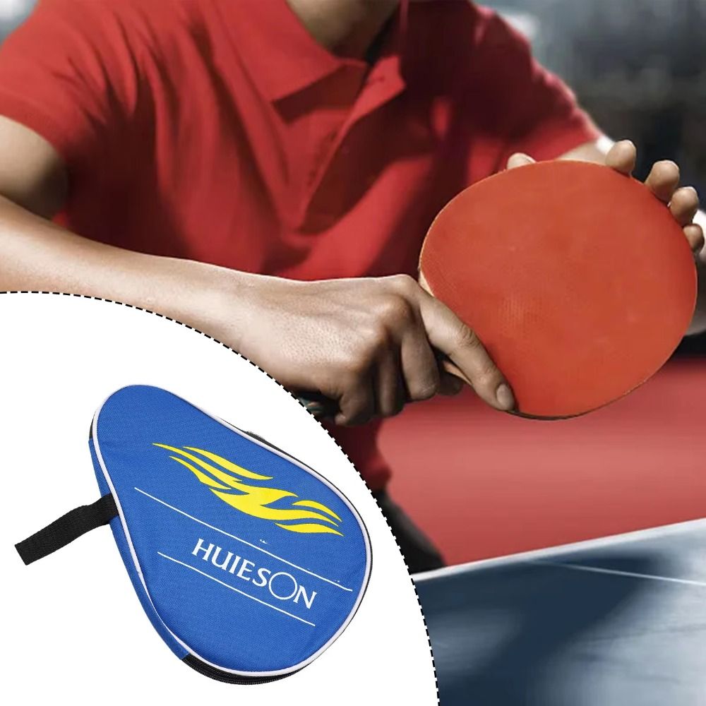 Table Tennis Db - Waterdichte tafeltennisrackettassen Beschermhoes Professionele pingpong-opbergtas Handriem