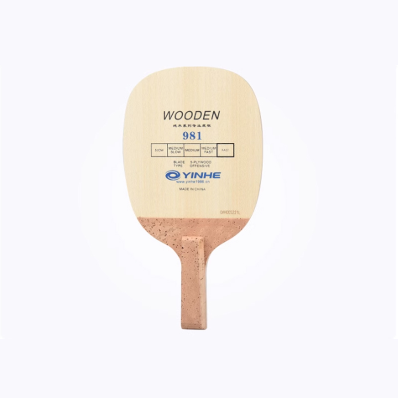 Table Tennis In Japanese - Yinhe 981 tafeltennisblad JS Japanse penhouder