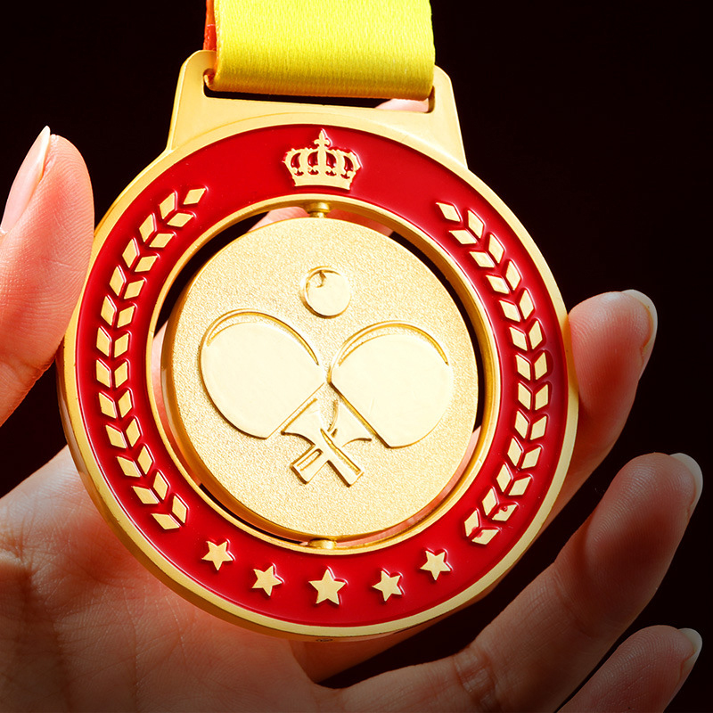 Table Tennis Tournament - Tafeltennis Goud Zilver Brons Medailles Voor