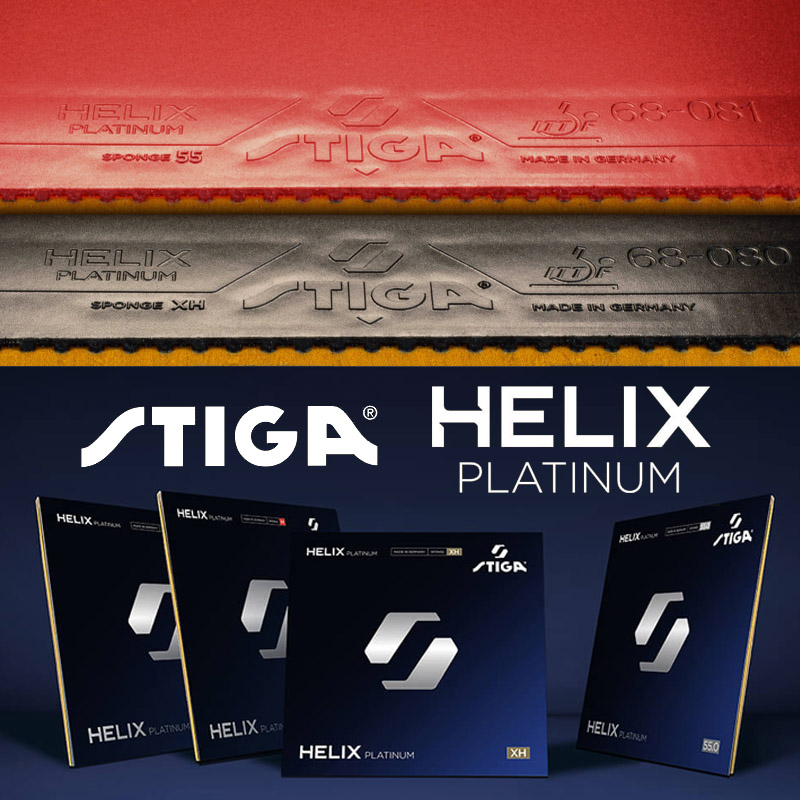 Table Tennis Germany - STIGA HELIX Platinum Series Tafeltennisrubber High