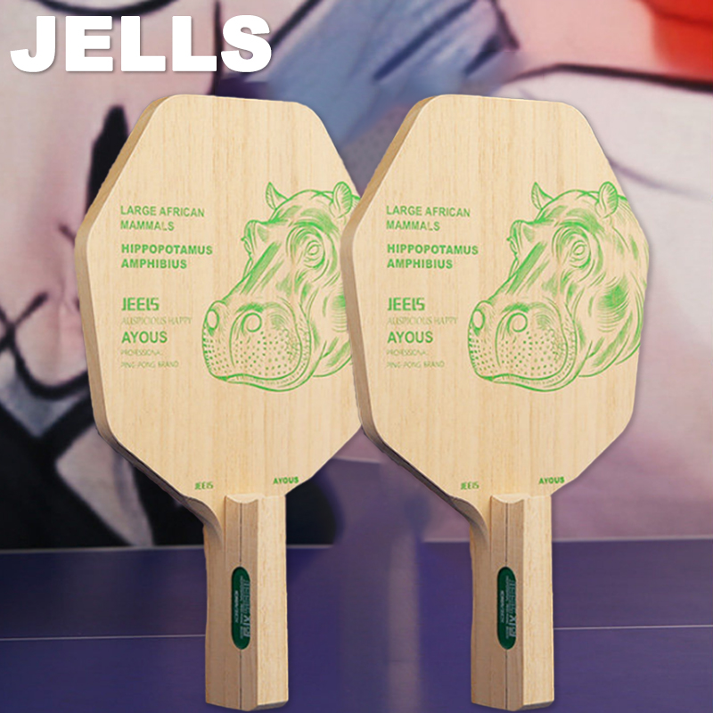 Table Tennis In Japanese - JEELS 1-laags Ayous Tafeltennisblad Zeshoekig Japans