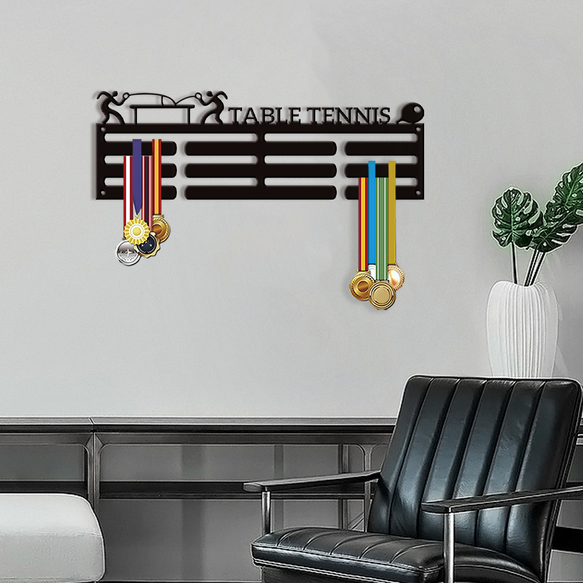 Table Tennis No 1 - 1 interessant gepersonaliseerd aanpassingsitem Tafeltennisspeler Zwart
