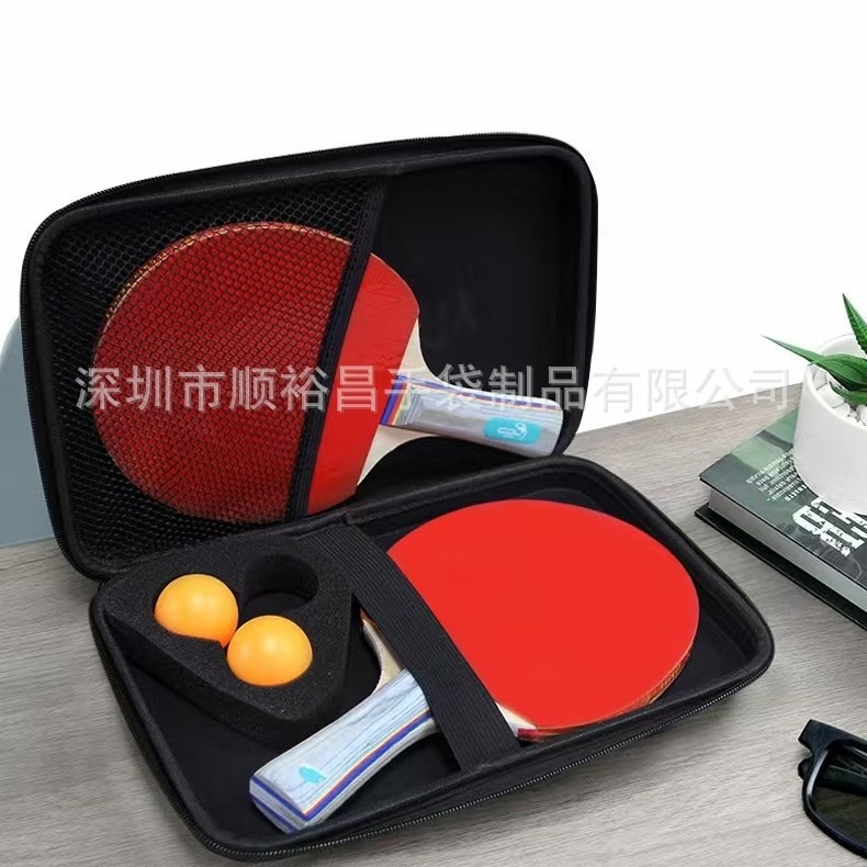 Table Tennis Db - Opbergtas voor tafeltennisracket met twill PU-materiaal,