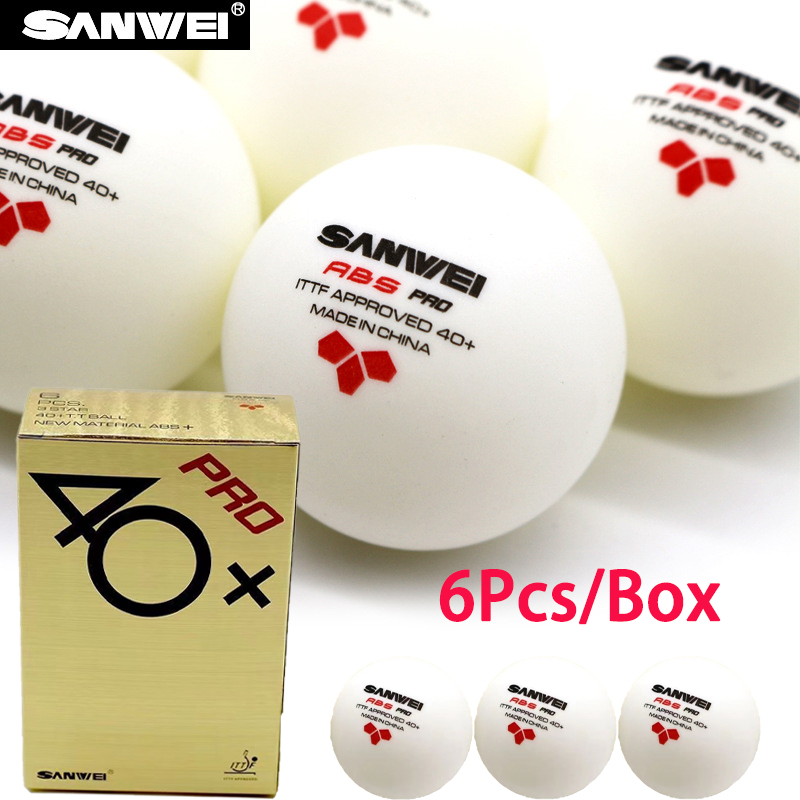 Table Tennis Tournament - Sanwei Abs Pro 3-Star 40 Tafeltennisballen