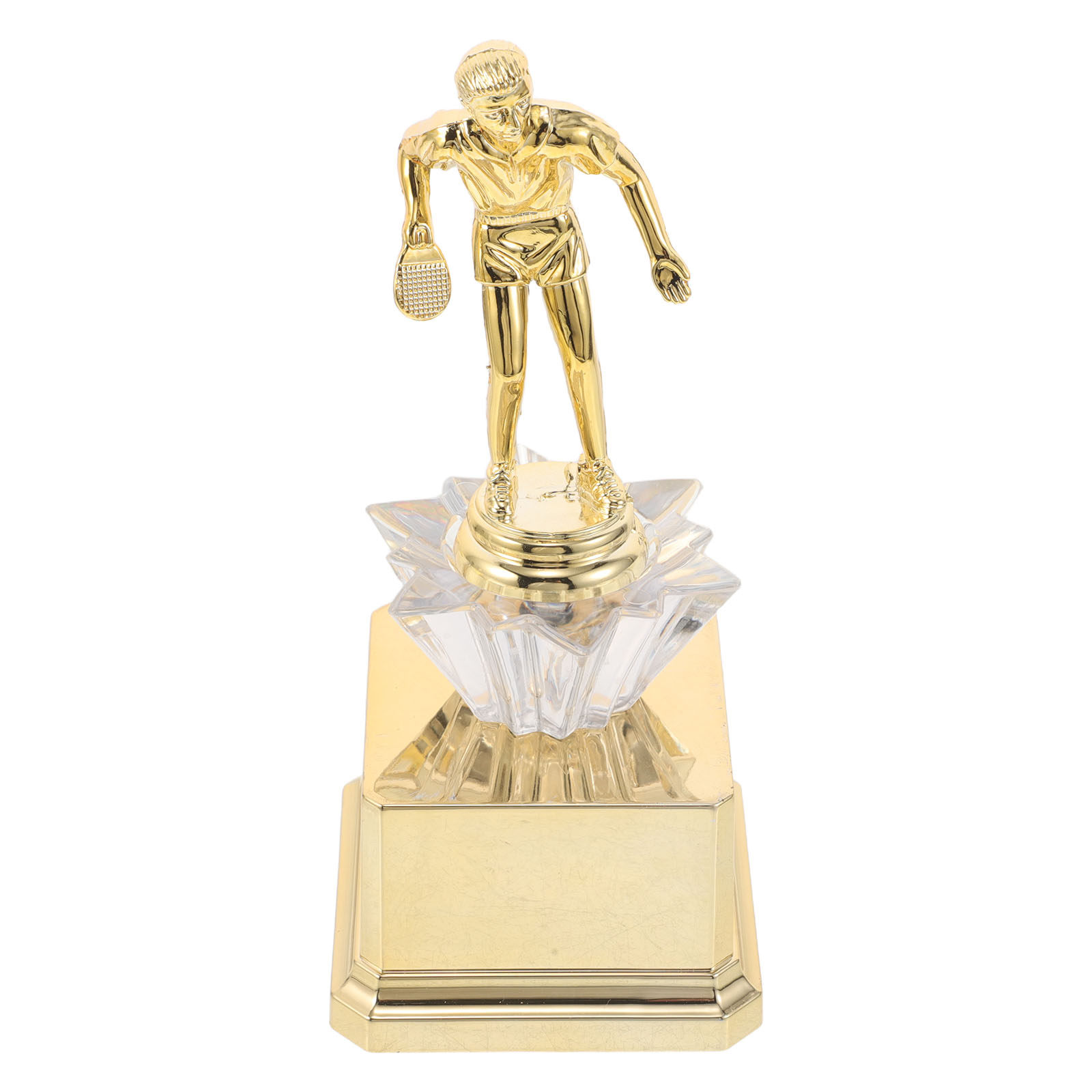 Table Tennis Tournament - Tafeltennis Award Trofee Plastic Gouden Trofeebeker