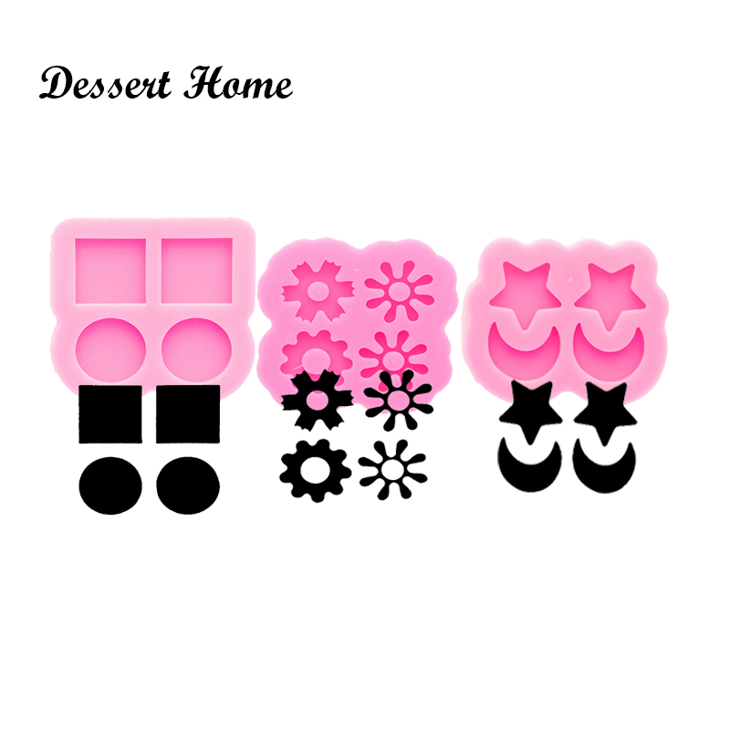 Butterfly Rubber Sheet - Dy0898 Hars Art Mini Cirkel/Vierkant/Ster/Maan/Kroon/Diamant/Vlinder/Druppel Vorm