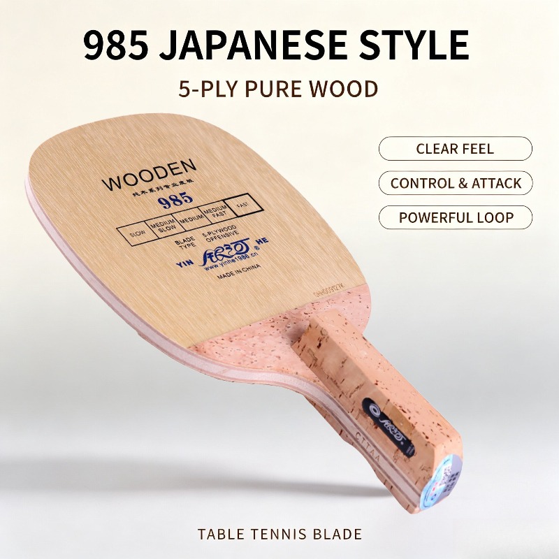 YINHE 985 Japanse Penhold Tafe - Table Tennis Table recensie en prijs