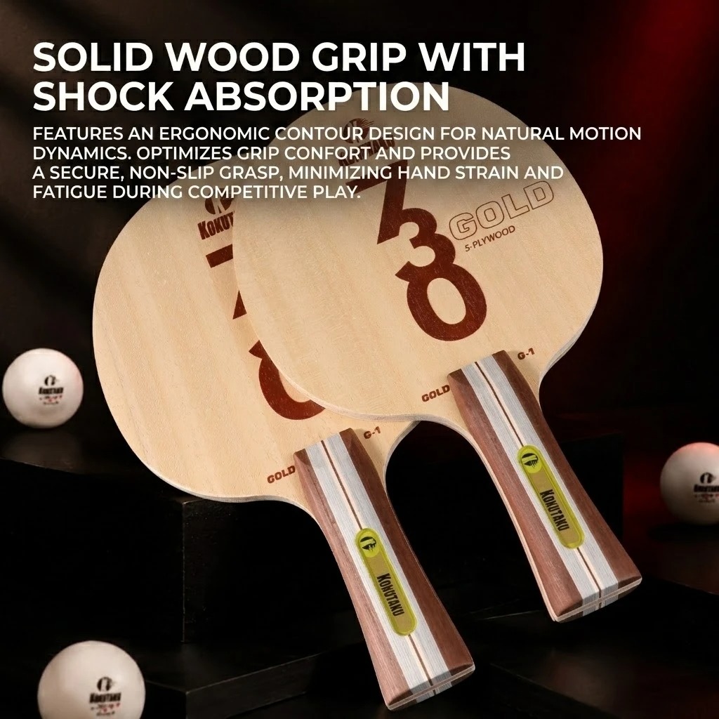Kokutaku Tafeltennisbat FL 730 - Table Tennis Table recensie en prijs