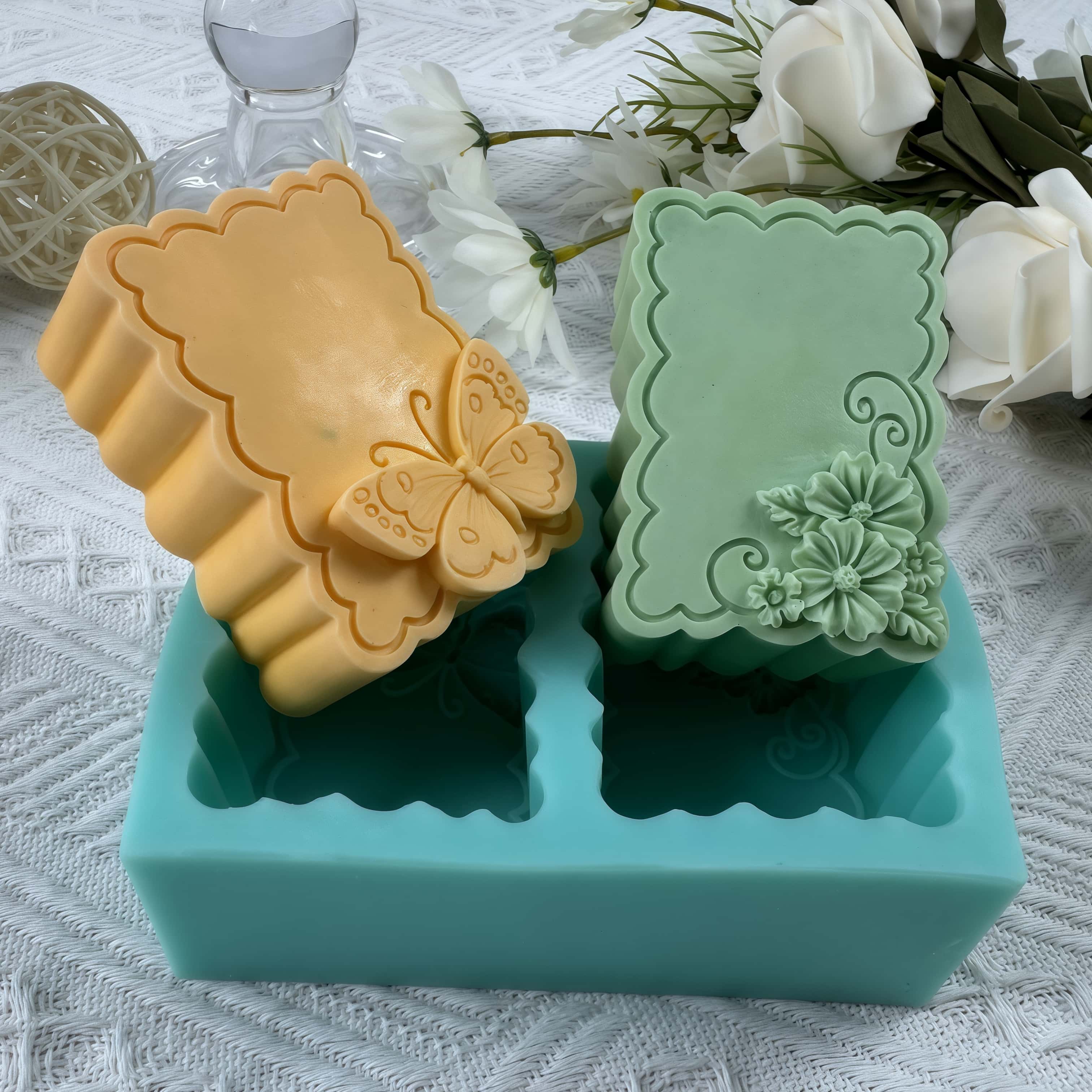 Vlinder Bloem Zeep Schimmel DI - Butterfly Rubber Sheet recensie en prijs