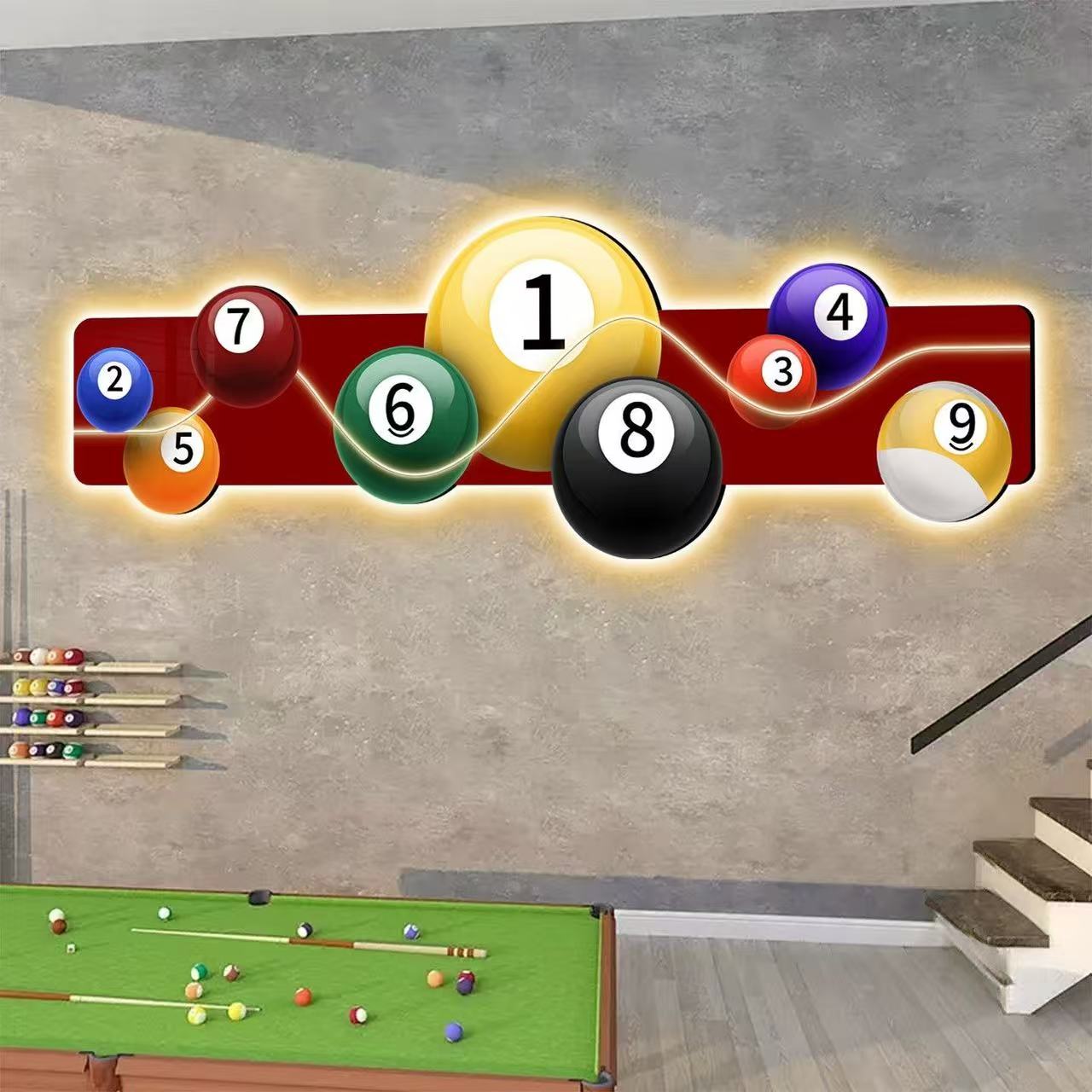 Biljartzaal Decoratie Schilder - Table Tennis No 1 recensie en prijs
