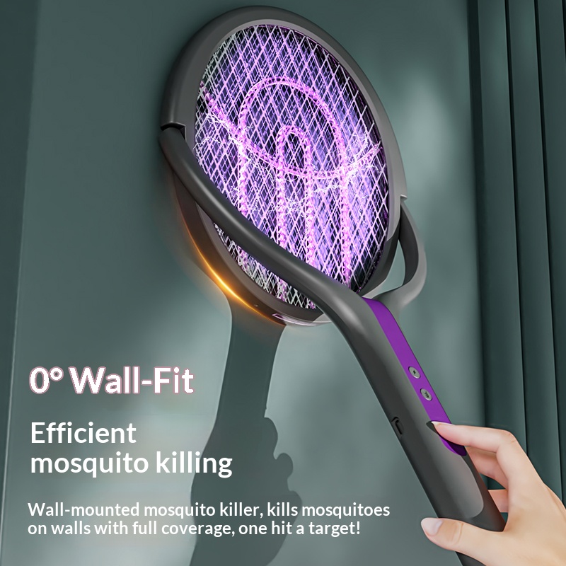 Roterende kop Bug Zapper Racke - Head Racket Boom recensie en prijs
