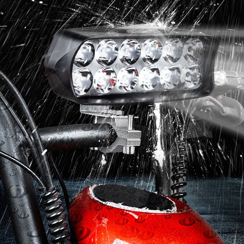Motorfiets Koplamp 12V Spot Ho - Head Racket Boom recensie en prijs